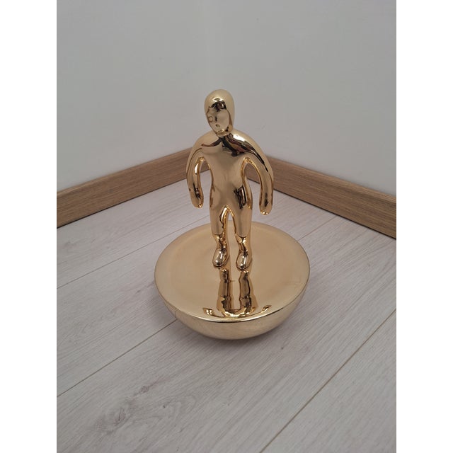 Ceramic Subbuteo Ornament Sculpture in Double-Mold Ceramic from Artigianato Italiano For Sale - Image 7 of 8