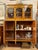 Art Deco Salon Display Cabinet in Flamed Birch Veneer, 1910 For Sale - Image 4 of 9