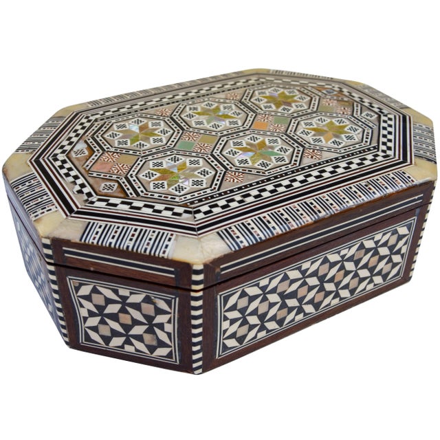 Moorish Mother-Of-Pearl Box For Sale - Image 10 of 10