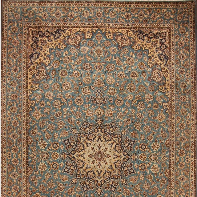 Middle Eastern Hand-Knotted Rug For Sale - Image 3 of 11