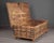 19th Century Large Anglo-Raj Iron-Bound Teak Trunk Table With Hinged Lid For Sale - Image 9 of 12