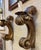 Early 20th Century Wood Giltwood Wall Sconces With Shades For Sale - Image 5 of 8