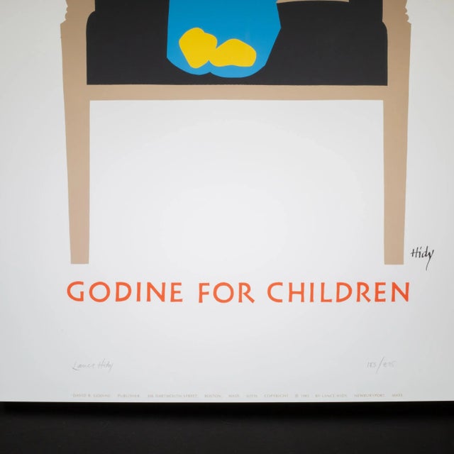 ABOUT Price per piece. Original Godine for Children, 6-color silkscreen on archival paper. Signed by artist and limited...