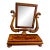 Antique Empire Mahogany Shaving Mirror For Sale