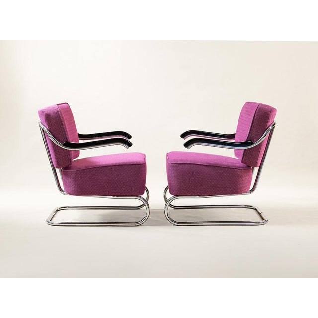 1930s Functionalist Lounge Chair from Kovona N.P., 1930s For Sale - Image 5 of 8