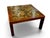 Stunning ceramic tile top rosewood coffee table from Mobler. Classic mid century mustard yellows and browns, framed in the...