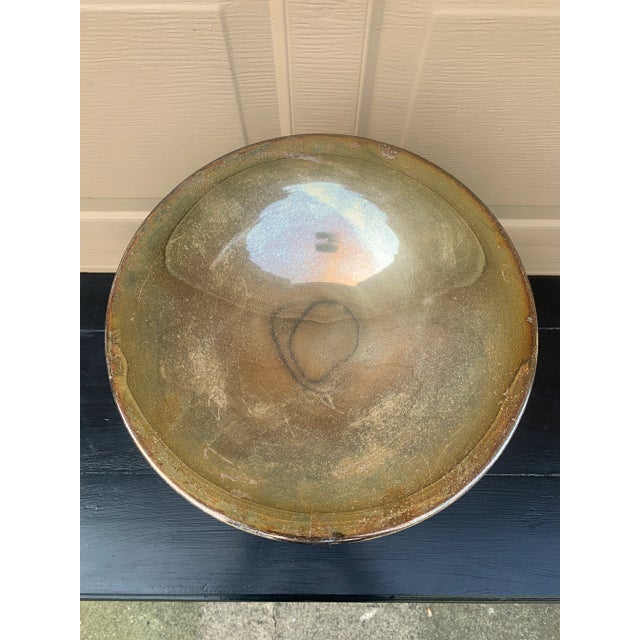 Late 20th Century Large Silver Plate Compote For Sale In South Bend - Image 6 of 7