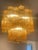 Murano Contemporary Amber “Tronchi” Murano Glass Chandelier For Sale - Image 4 of 9