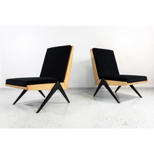Modern Type 1312 Chairs bfrom Slupskie Furniture Factory, Poland, 1960s, Set of 2 For Sale - Image 6 of 18