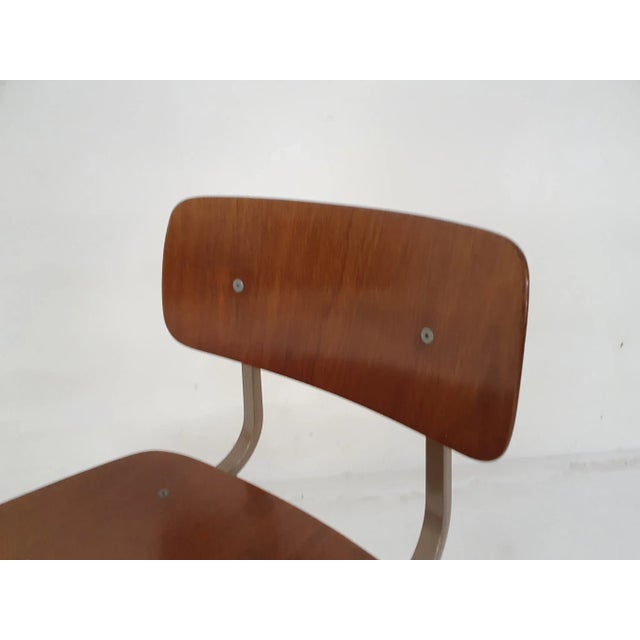 Revolt Dining Chair attributed to Friso Kramer for Ahrend De Cirkel, the Netherlands, 1960s For Sale - Image 12 of 13