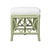 Wood Lillian Bench - Celery Green For Sale - Image 7 of 8