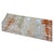 Textile 21st Century Indian Modern Wool & Silk 3x9 Grey, Rust, & Slate Runner Rug #1144152 For Sale - Image 7 of 11