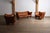 Mid-Century Cognac Leather and Wood Lounge Chairs by Pacific Green, Australia, 1970s, Set of 2 For Sale - Image 14 of 15