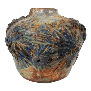 Vintage Hand Built Studio Pottery Vase