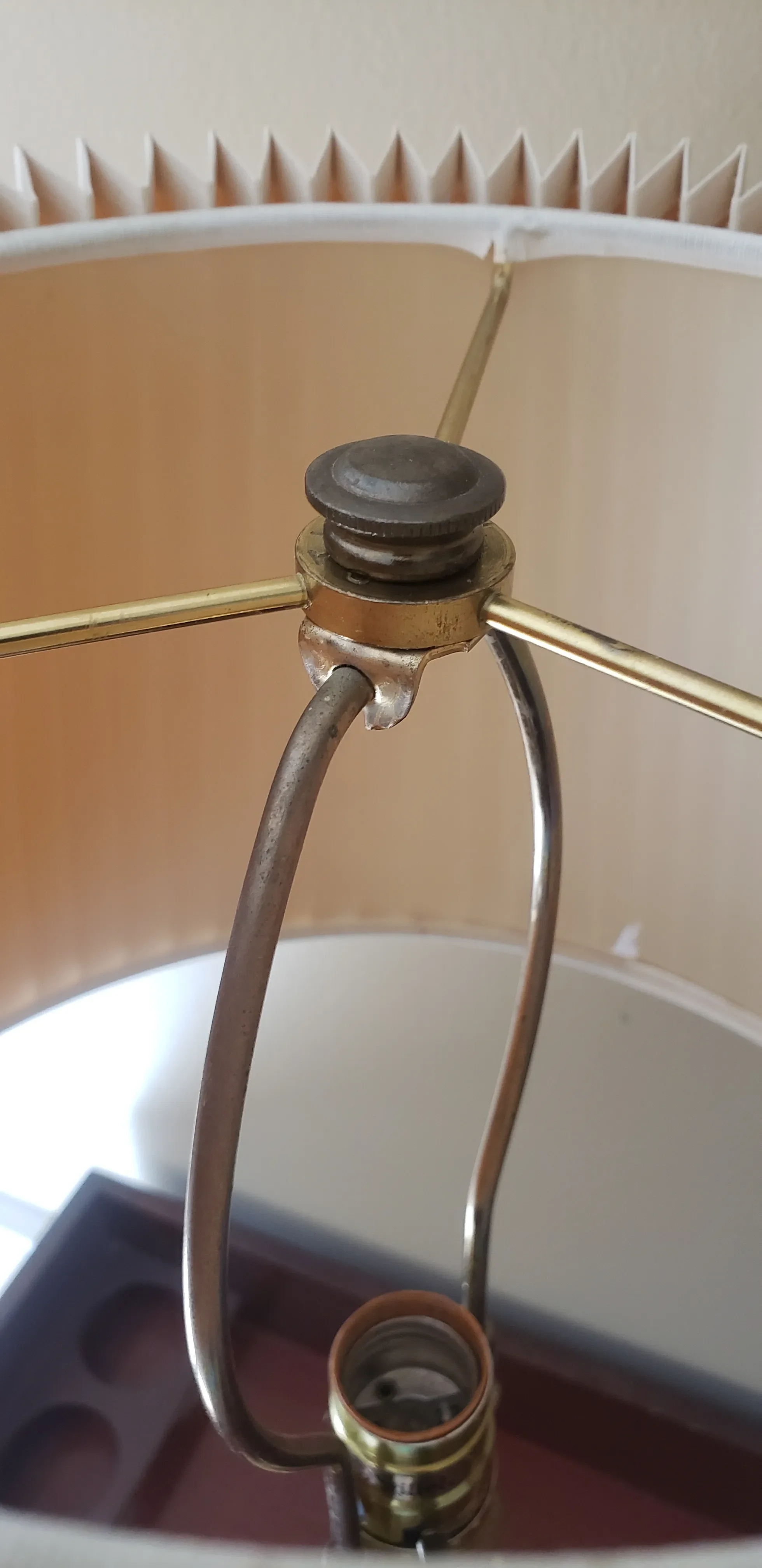 Desk Lamp With Shade - Antique Brass - Allysons Place - View #10
