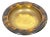 Tortoiseshell Acrylic & Brass Centerpiece Plate, 1960 For Sale