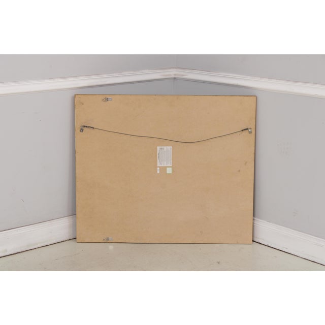 Bombay Co. Multi Beveled Glass Panel Gold Mirror For Sale - Image 15 of 16
