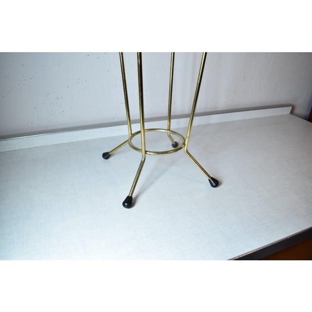 Mid-Century Brass Umbrella Stand, 1950s For Sale - Image 4 of 6