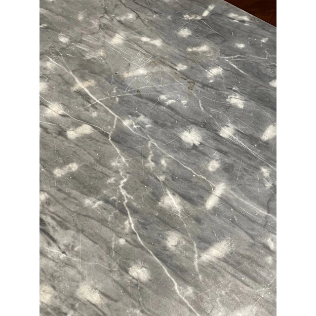 Gold French Louis XVI Demi-Lune Console For Sale - Image 8 of 9