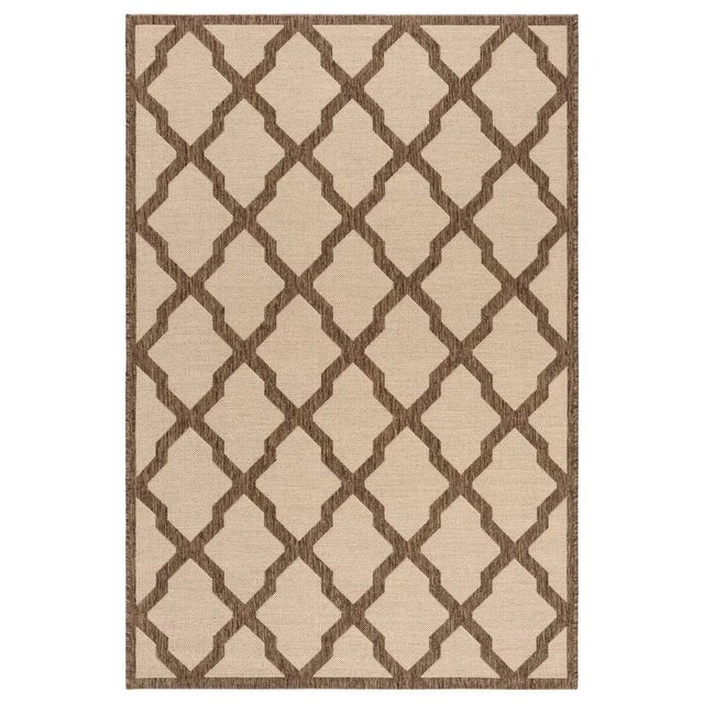 2020s Coastal Indoor Outdoor Rug Cream & Beige 3'x5' For Sale - Image 5 of 5