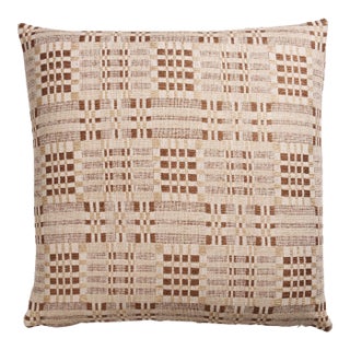 Schumacher Brimfield 20" Pillow In Fawn For Sale