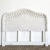 Boho Chic White Wicker Queen Size Headboard For Sale - Image 10 of 10