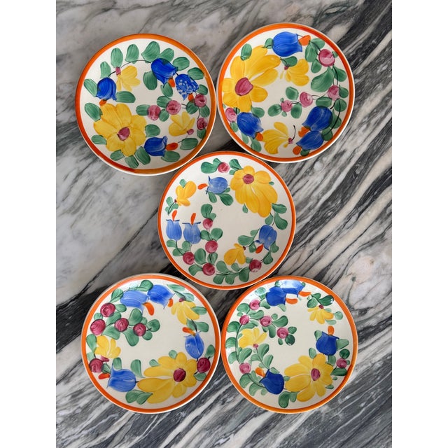 Art Deco Ditmar Urbach Decorative Plates - Set of 5 For Sale In Seattle - Image 6 of 13