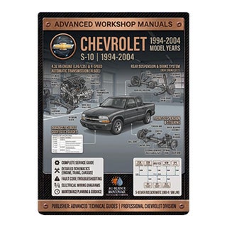 Chevrolet S-10 1994-2004, Car Repair Manual, Workshop Guide Book For Sale