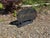 Cast Iron Sculpture of a Charcuterie Pig. Textured Cast Iron on a Welded Platform. Letters cut and filed to form the word...