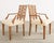 Late 20th Century Pair of Dessin Fournir Ribbon-Back Oak Dining Armchairs For Sale - Image 5 of 18
