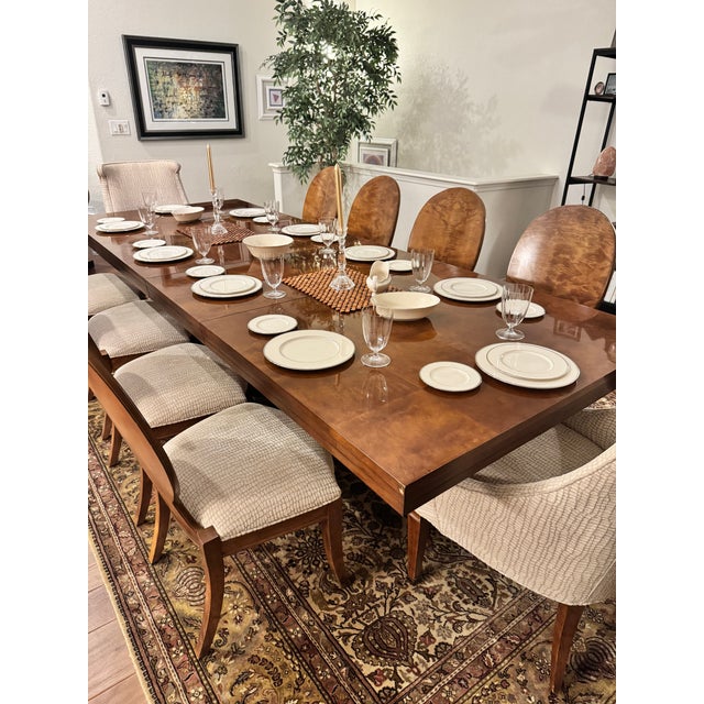 Century Furniture Century Brand Omni Dining Table - Cluster Maple For Sale - Image 4 of 18