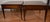 1930s Pair of Brandt English Regency Mahogany Side Tables / End Tables For Sale - Image 9 of 16
