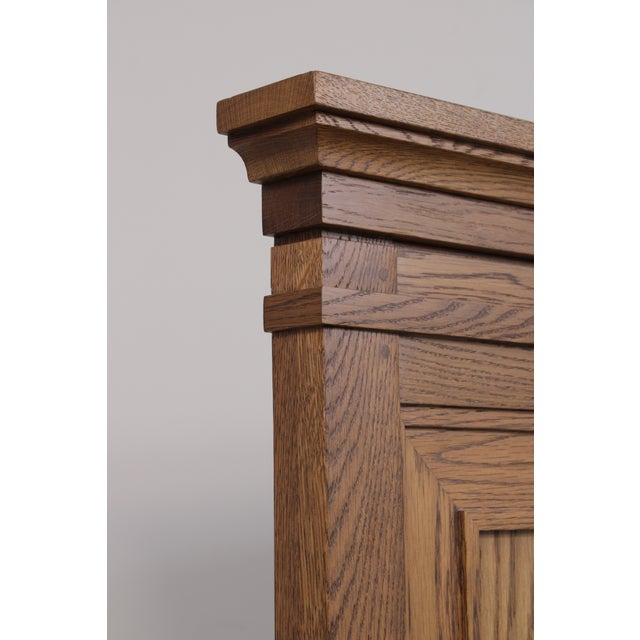 Stickley Arts & Crafts Queen Size Panel Bed For Sale - Image 14 of 18