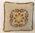 Vintage Needlepoint Pillow With Velvet Back For Sale - Image 4 of 6