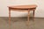 Early 20th Century Swedish Dusty-Red Demi-Lune Table For Sale - Image 10 of 11