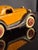 Antique Hubley Terraplane Cast Iron Coupe Toy - 3.75" Orange Streamlined Series For Sale - Image 10 of 18