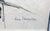 Large Mid Century Church Drawing, Signed For Sale - Image 4 of 10