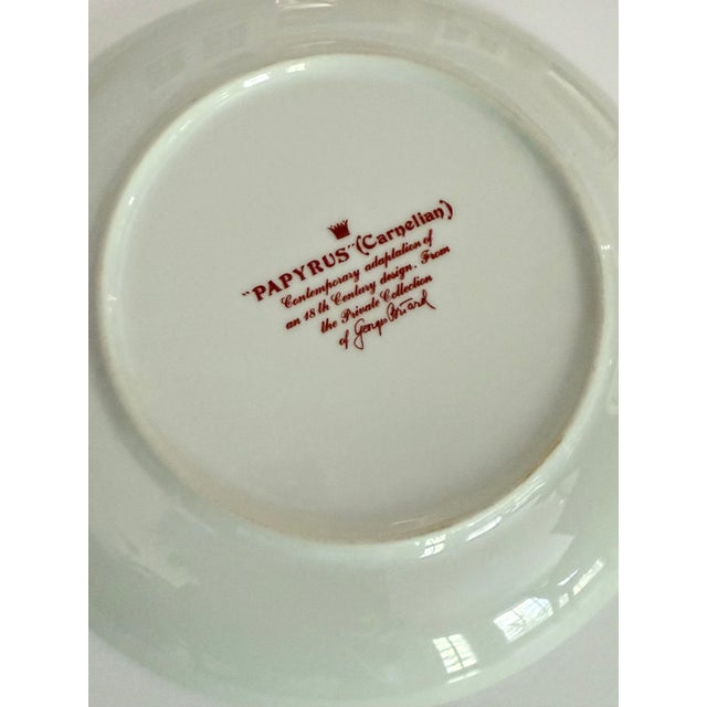 Georges Briard Georges Briard Papyrus Salad Plate - Set of 11 For Sale - Image 4 of 11