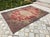 Turkish Vintage Oushak Red Cotton and Wool Rug For Sale - Image 3 of 9