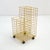 Yellow Wire Storage on Wheels, 1980s, in Good conditions. Designed 1980 to 1989