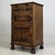 Small Early 20th Century English Edwardian Carved Oak Cabinet, 1890s For Sale - Image 4 of 15