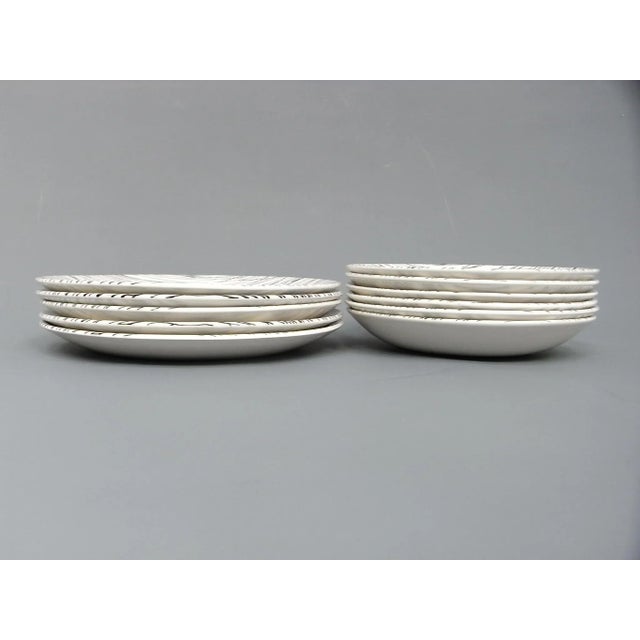 Porcelain Dessert Plates from Homemaker, 1960s, Set of 11 For Sale - Image 9 of 13