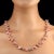 This is part of Chairish’s Costume Jewelry assortment. 31-Inch Rhodochrosite Necklace with Polished Nugget Beads – Elegant...