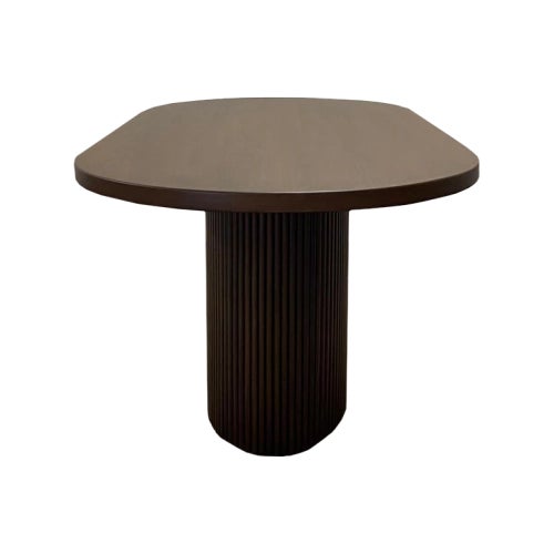 Modern Solid Beech Tree Dining Table For Sale - Image 3 of 4