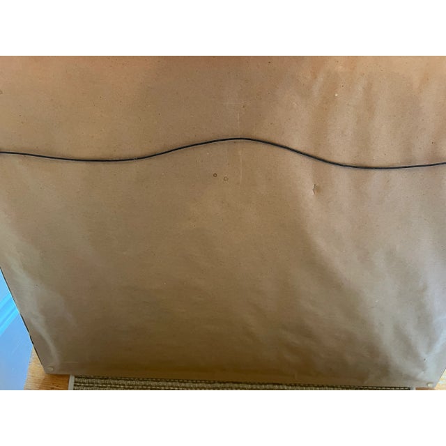 1990s Large Framed Cross Stich of Usa America Sue Hillis Designs in Custom Barnwood Frame For Sale - Image 12 of 13