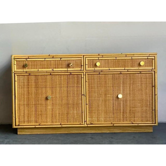 Wood Vintage Boho Bielecky Brothers Credenza For Sale - Image 7 of 12
