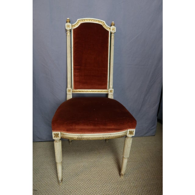 Directoire Chair Series, 1950s, Set of 12 For Sale - Image 10 of 15