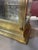 Tall 80-Inch Solid Brass Display Curio Cabinet, by Glober Co Carpentersville Usa For Sale In West Palm - Image 6 of 6