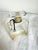 Vintage 1940s–1960s French Art Deco Glass Perfume Bottles Chanel Style Carven Set of 4 Flacons For Sale - Image 9 of 15