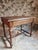 French Walnut Writing Table with Drawer, 1930 For Sale - Image 4 of 16
